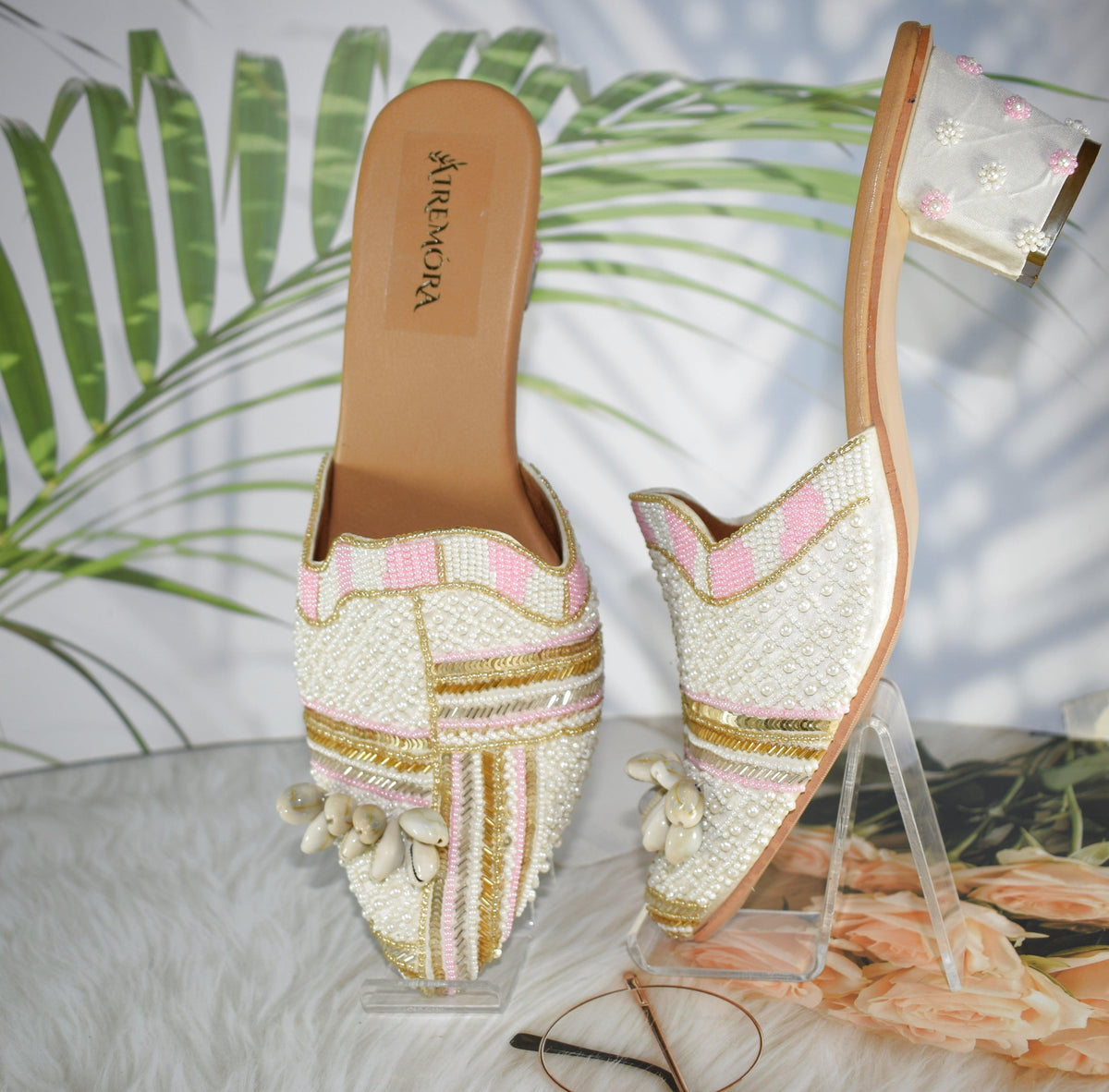 PearlMelody - Heels Mule - Airemora